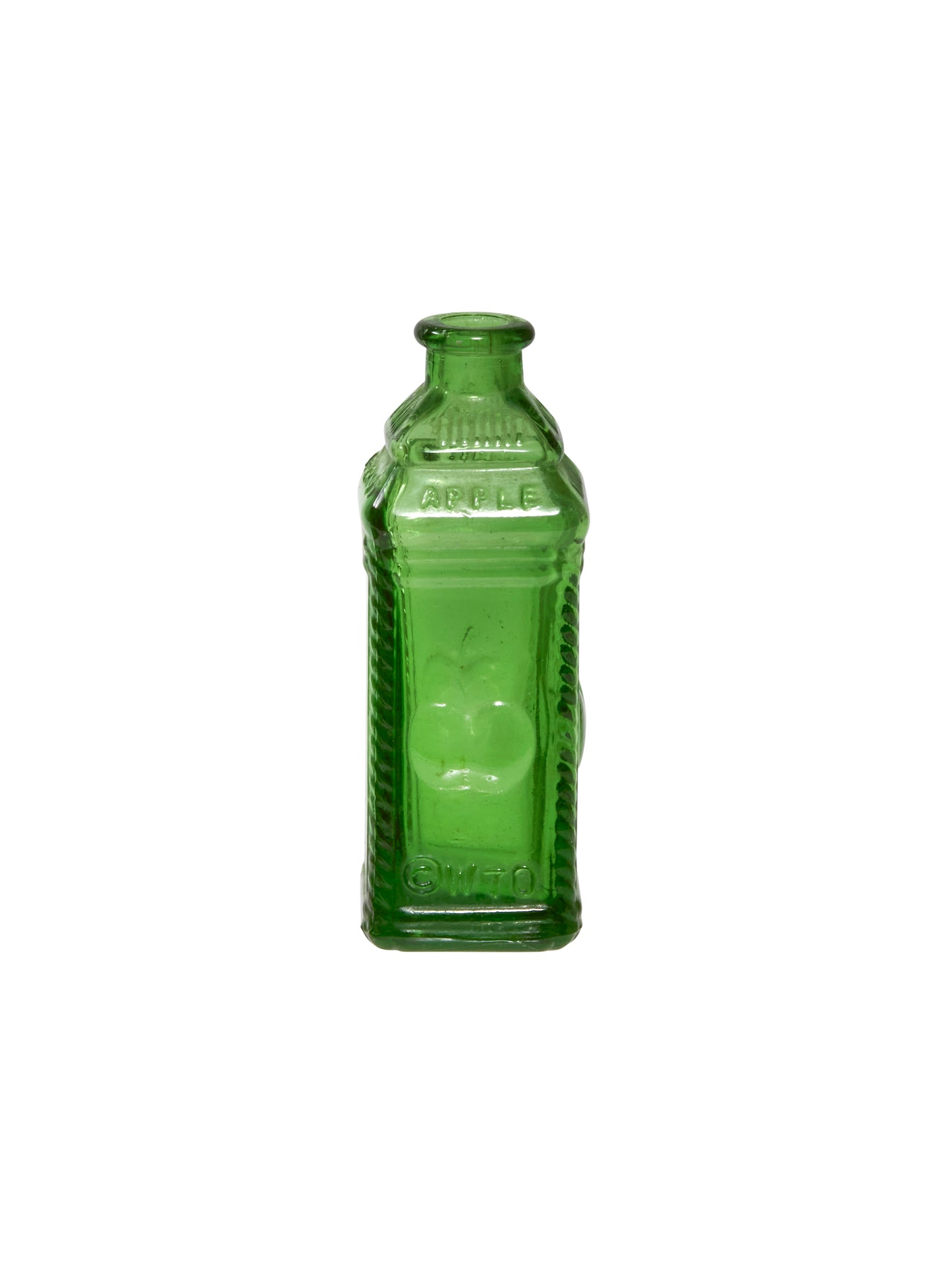 Vintage Retro Berring's Apple Bitters Bottle Miniature Green Bottle Weston Table