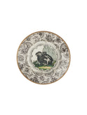 Vintage Black and White Toile Rabbit Plate Rabbit Two Weston Table