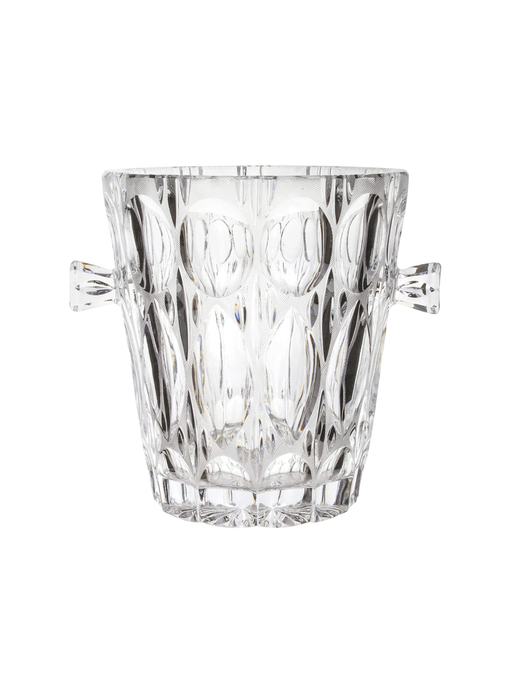 Vintage Bleikristall Crystal Champagne Bucket Weston Table