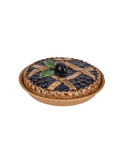 Vintage Blueberry Lattice Pie Keeper Weston Table