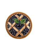 Vintage Blueberry Lattice Pie Keeper Weston Table