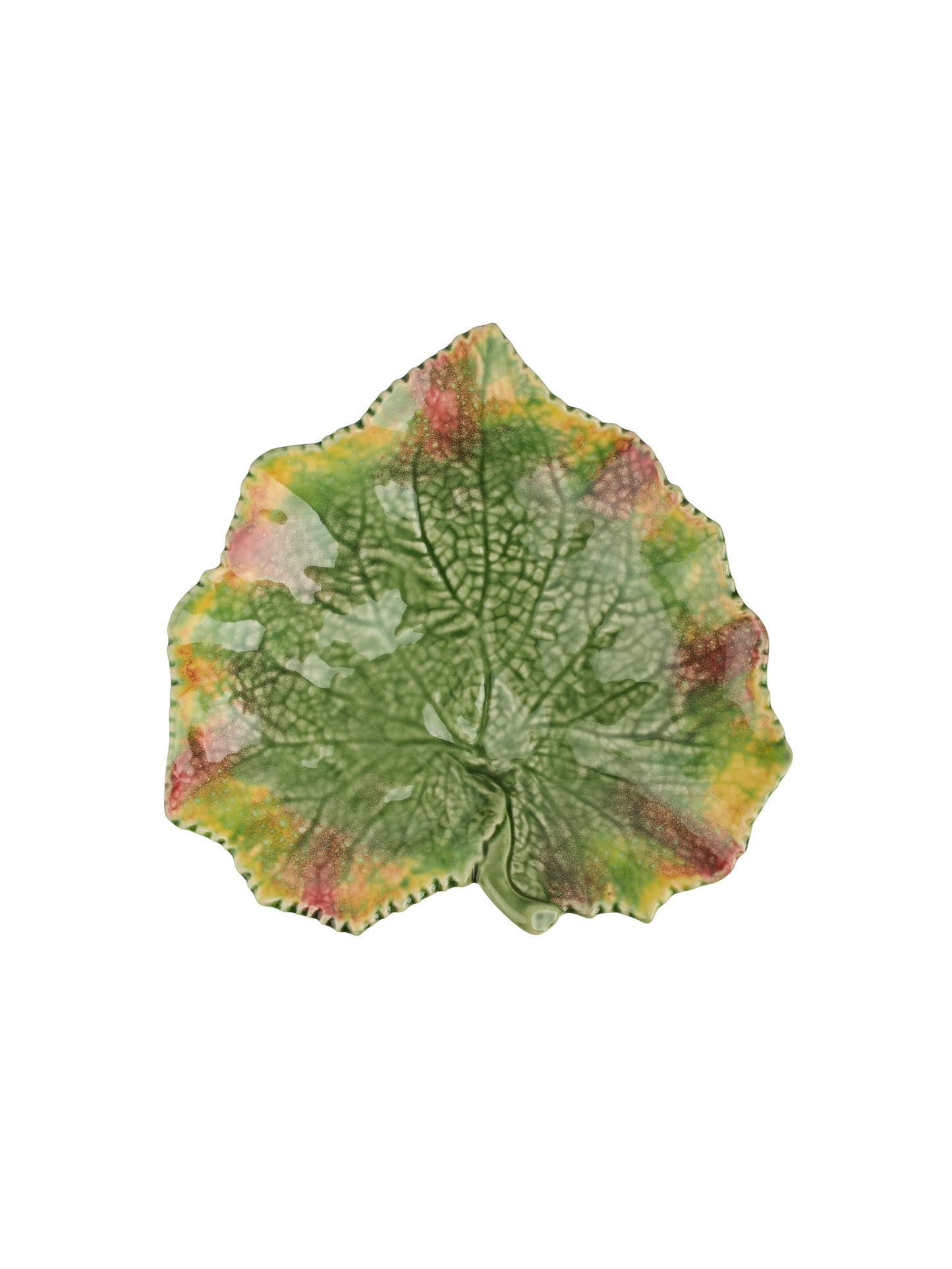 Vintage Bordallo Pinheiro Leaf Plate Weston Table