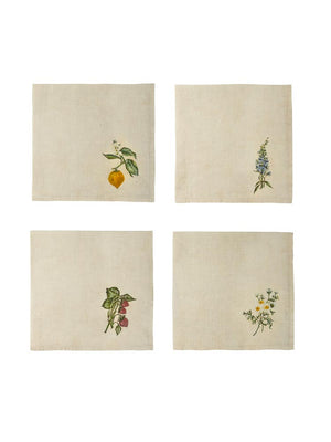  Vintage Botanical Table Linen Collection Napkins Weston Table 