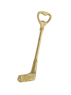  Vintage Brass Golf Club Bottle Opener Weston Table 