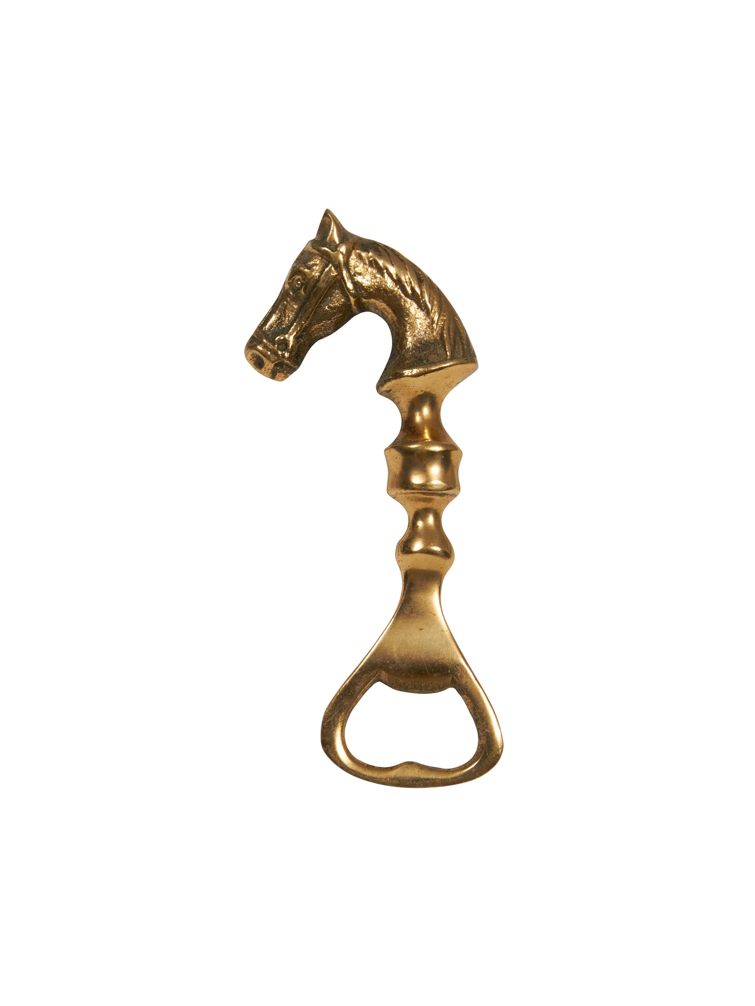 Vintage Brass Horse Bottle Opener Weston Table