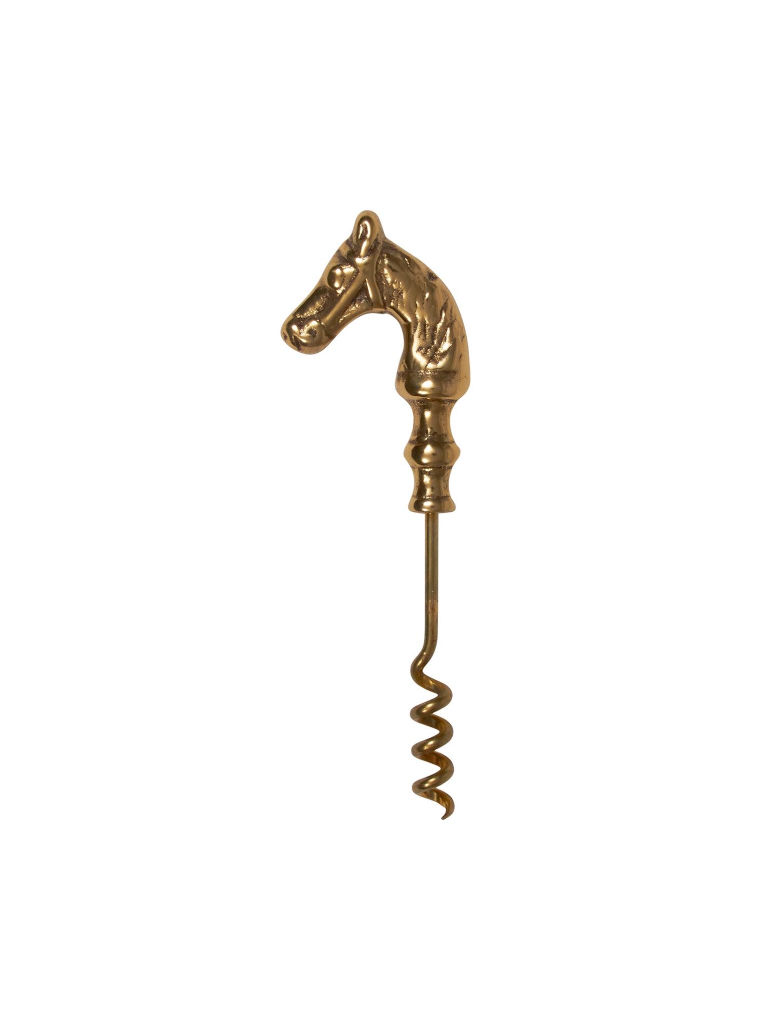 Vintage Brass Horse Head Corkscrew Weston Table