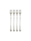Vintage 1920s Camden Silver Plate Long Cocktail Forks Set of Four Weston Table