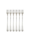 Vintage 1920s Camden Silver Plate Long Cocktail Forks Set of Six Weston Table