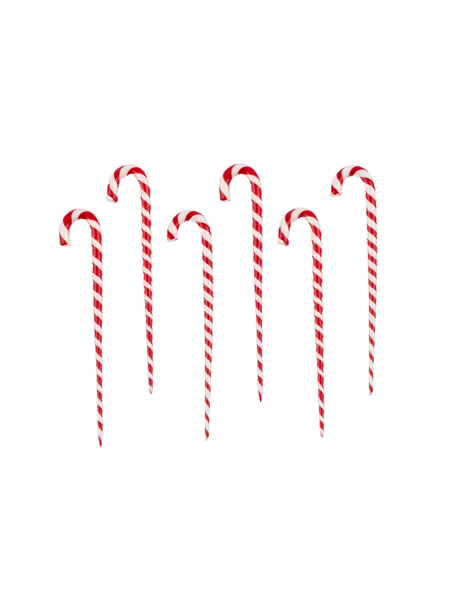 Vintage Candy Cane Glass Cocktail Picks Weston Table