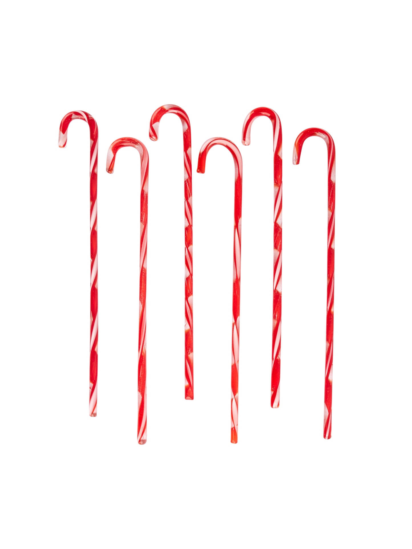 Vintage Candy Cane Glass Cocktail Stirrers Weston Table