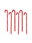 Vintage Candy Cane Glass Swizzle Sticks Weston Table