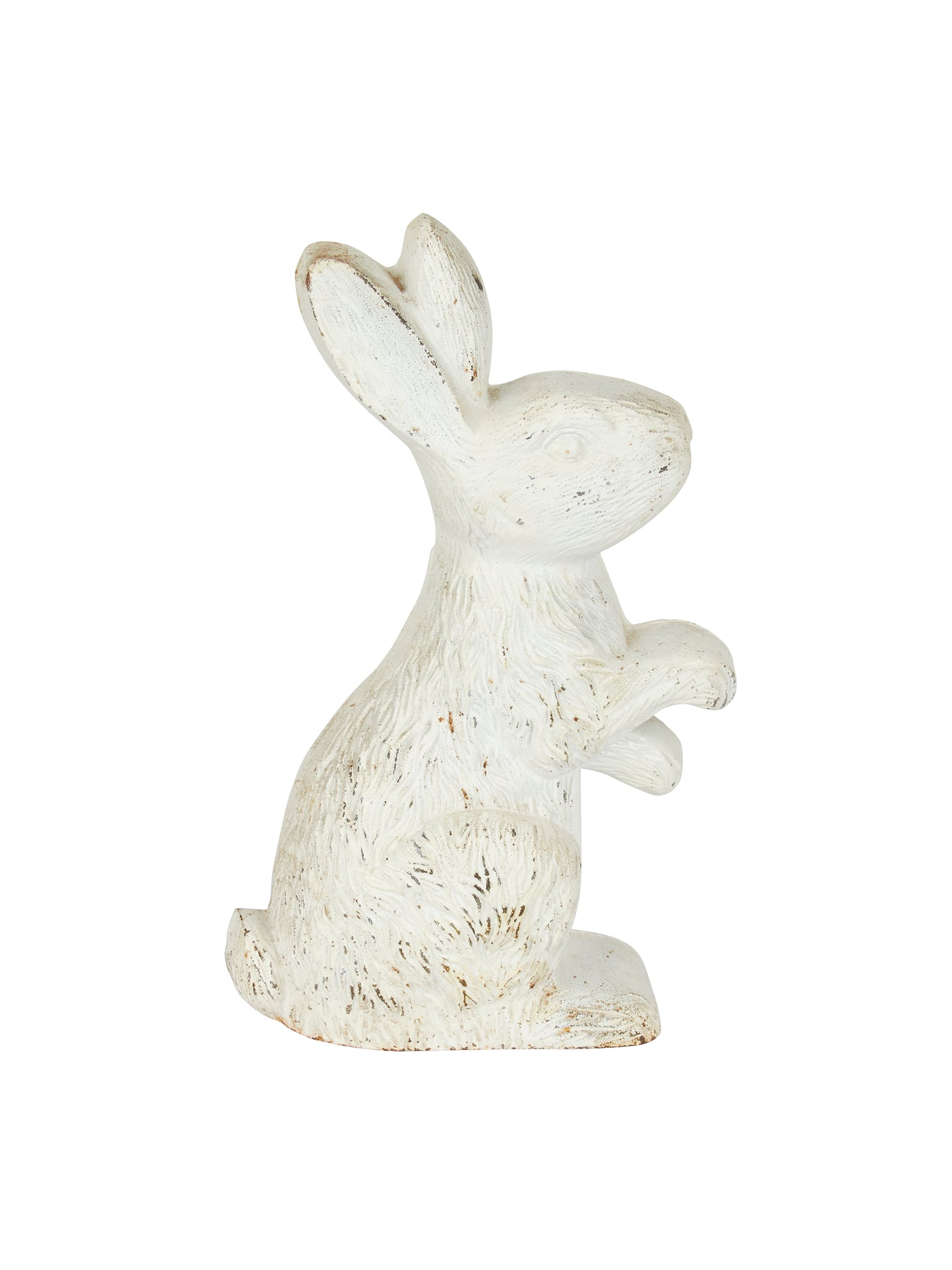 Vintage Cast Iron Bunny Doorstop Weston Table