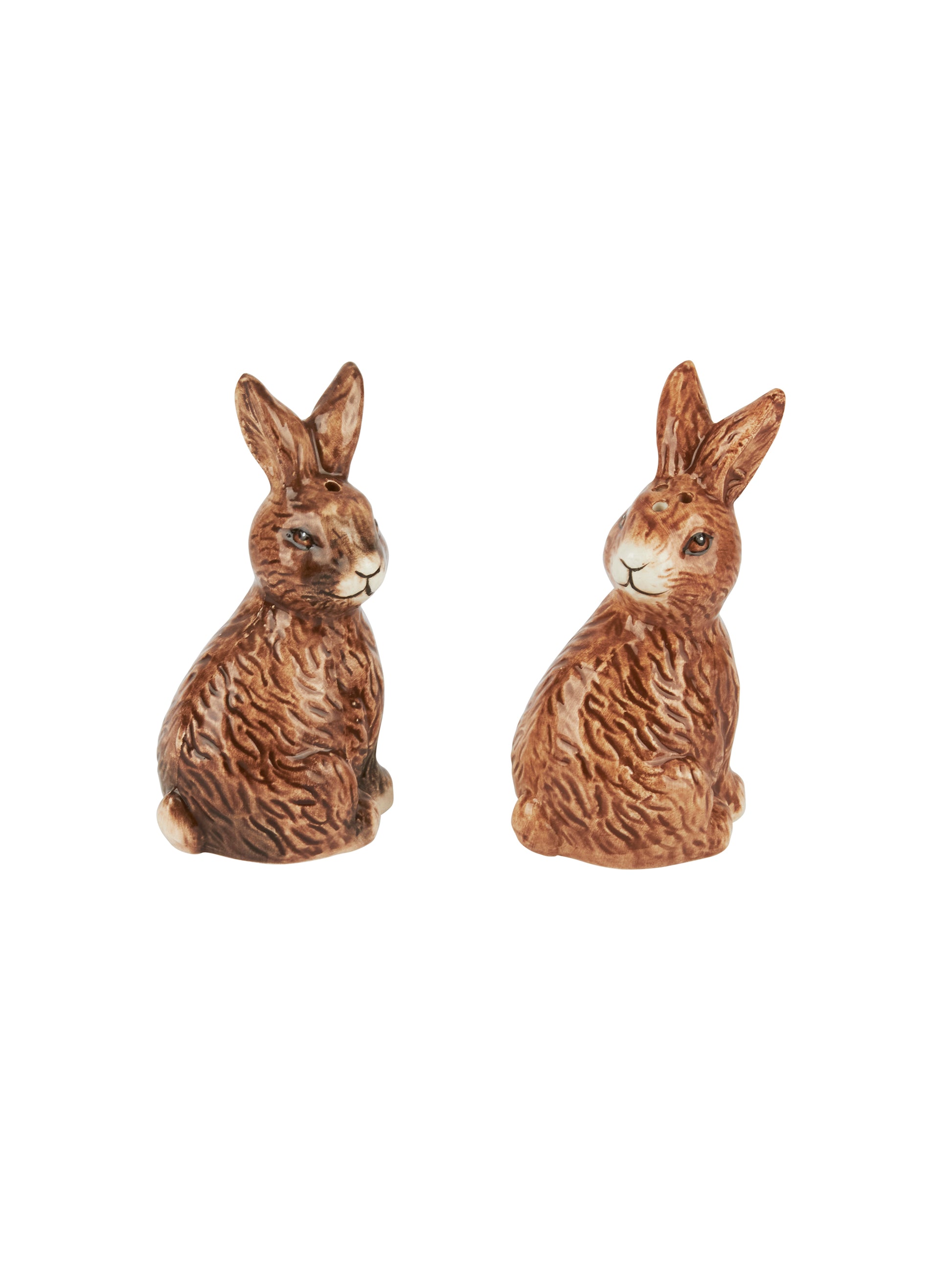 Vintage Ceramic Rabbit Salt & Pepper Shakers Weston Table