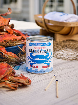  Vintage Chesapeake Blue Crab Candle Weston Table 