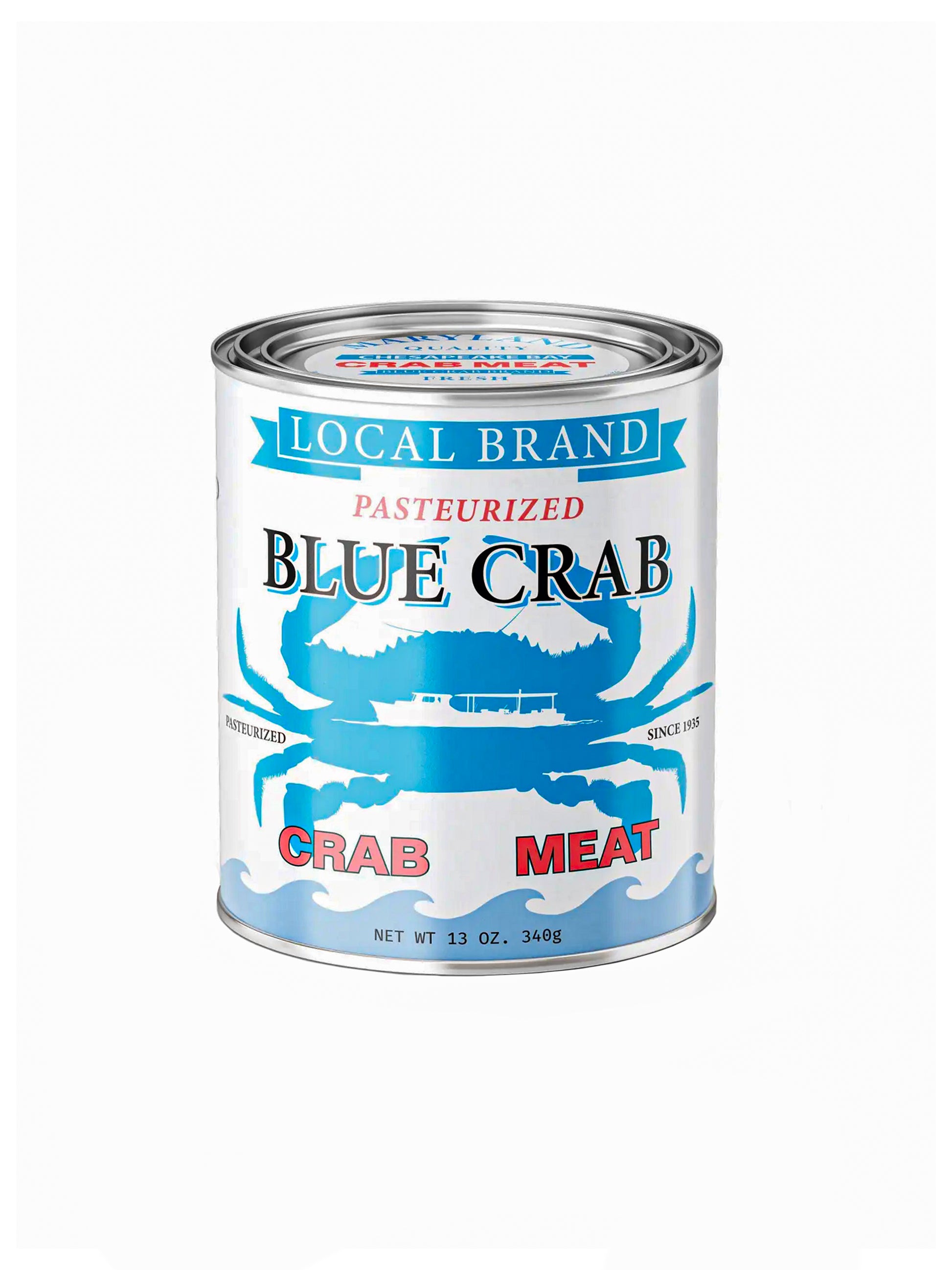 Vintage Chesapeake Blue Crab Candle Weston Table