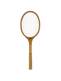 Vintage Children's Wooden Tennis Racquets Weston Table