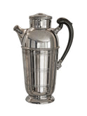 Vintage Chrome Cocktail Shaker with Black Bakelite Handle Four Weston Table