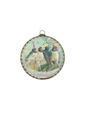 Vintage Clare Jordan Glass Bird Ornament Weston Table