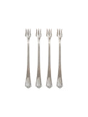 Vintage Continental Silver Plate Cocktail Forks Set of Four Weston Table