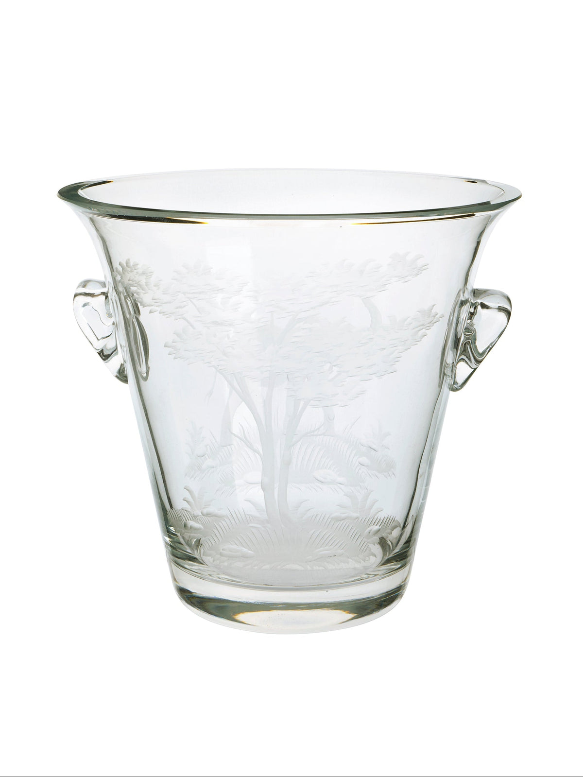 Vintage Crystal Queen Lace Kenya XL Champagne Bucket Weston Table