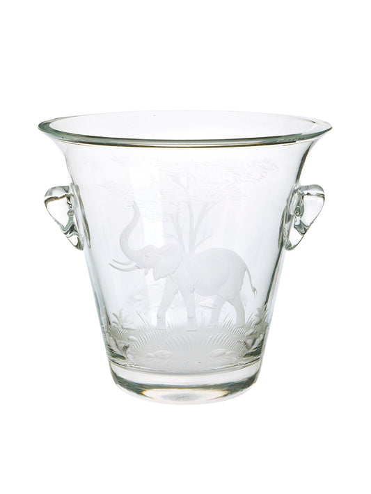 Vintage Crystal Queen Lace Kenya XL Champagne Bucket Weston Table