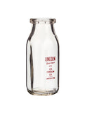 Vintage Dairy Glass Bottle Lincoln Dairy Weston Table