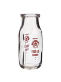 Vintage Dairy Glass Bottle Thiele Dairy Weston Table