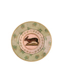Vintage Woodland Animal Decoupage Plate