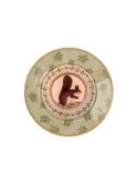 Vintage Woodland Animal Decoupage Plate