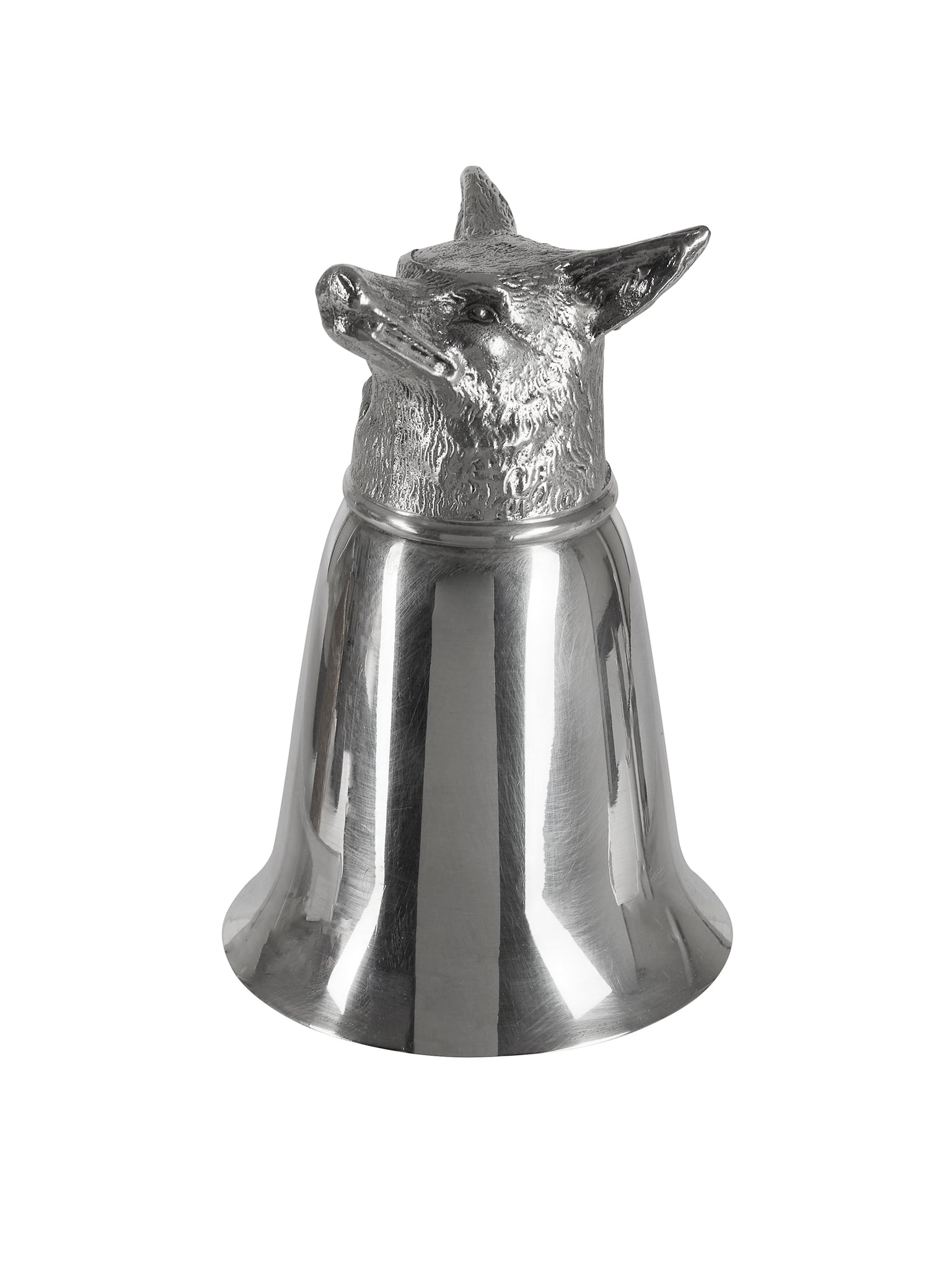 Vintage English Fox Stirrup Cup Weston Table