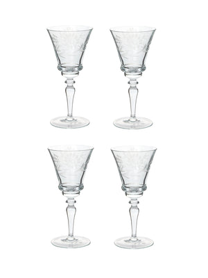  Vintage 1940s Sunflower Aperitif Glasses Weston Table 