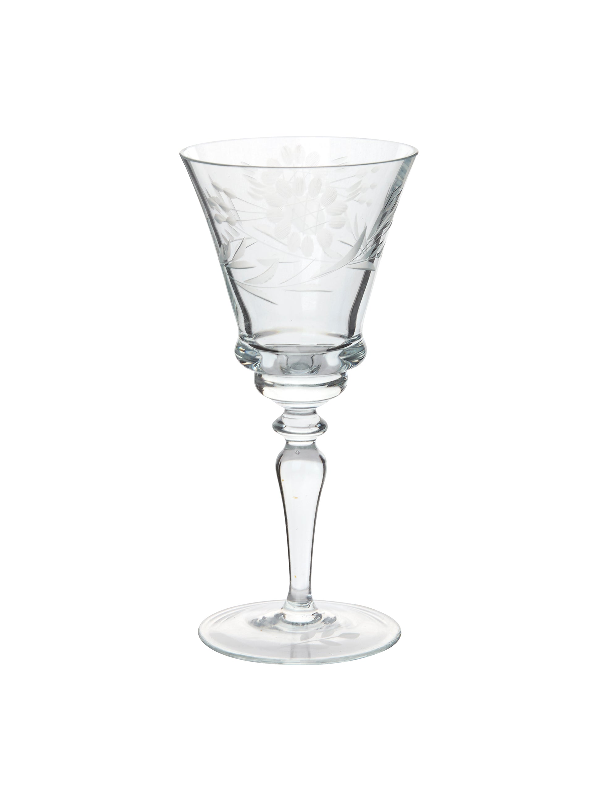 Vintage 1940s Sunflower Aperitif Glasses Weston Table