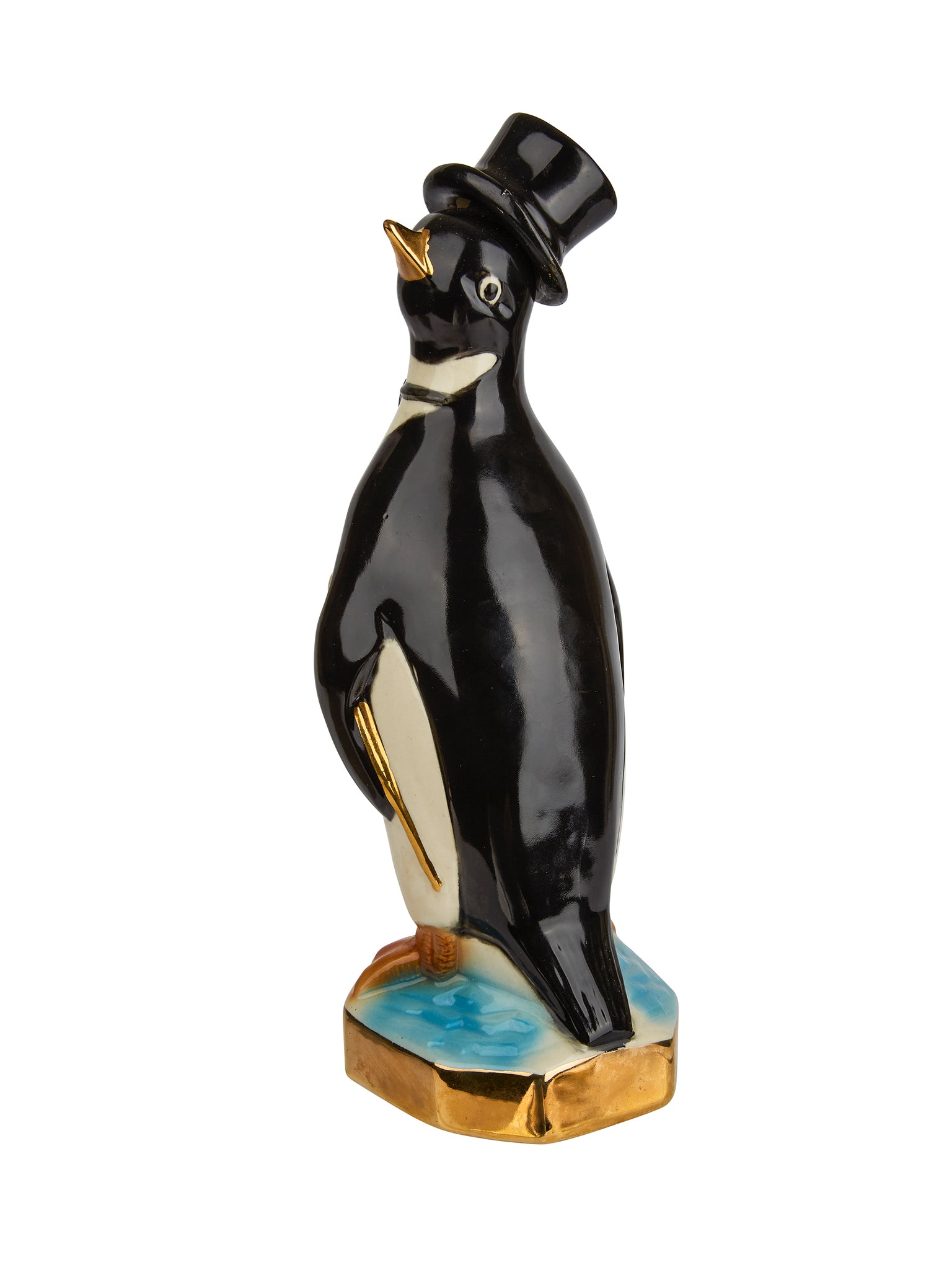 Vintage Ezra Brooks Penguin Decanter Weston Table