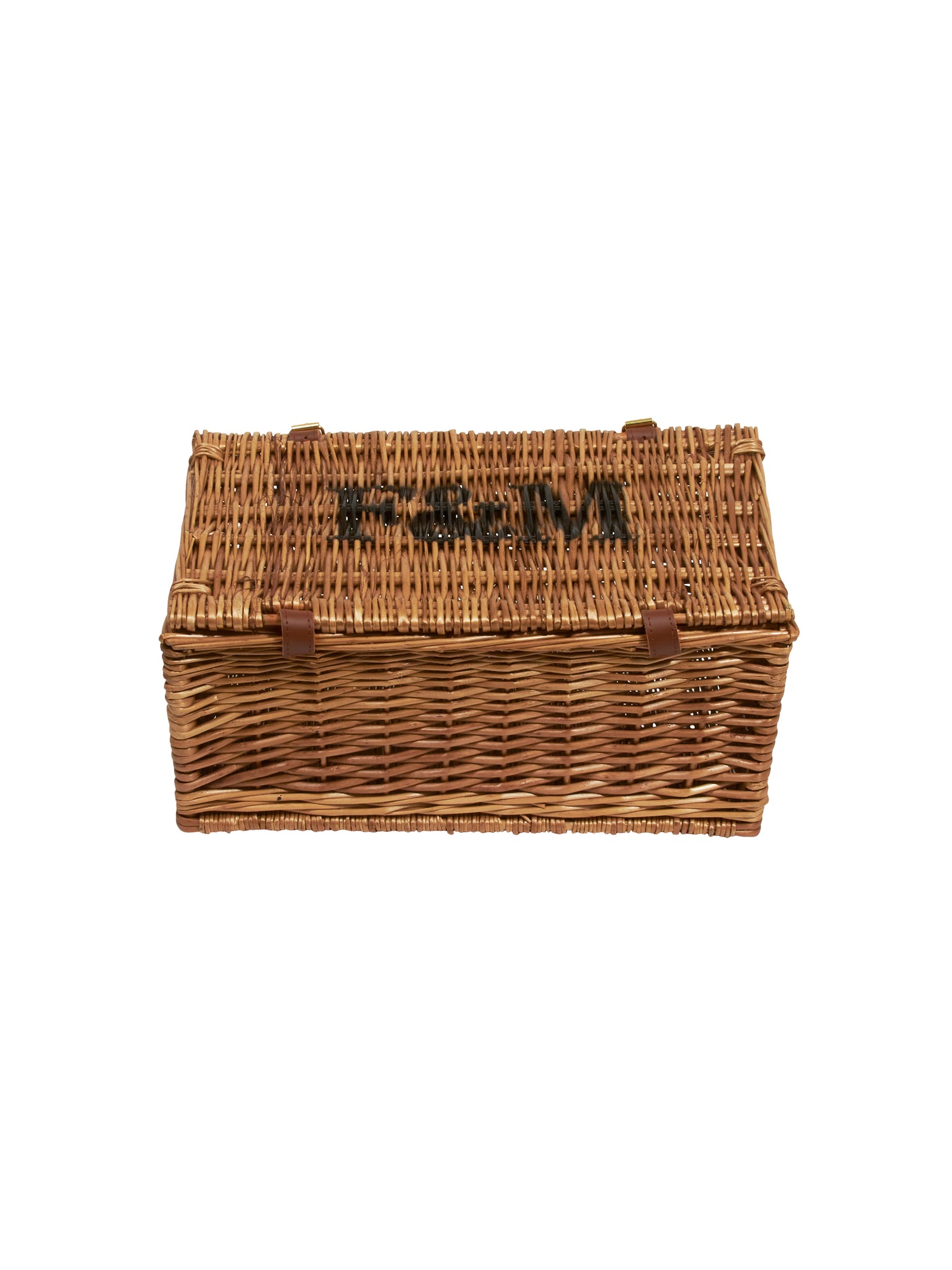 Vintage Fortnum & Mason Lidded Basket Weston Table