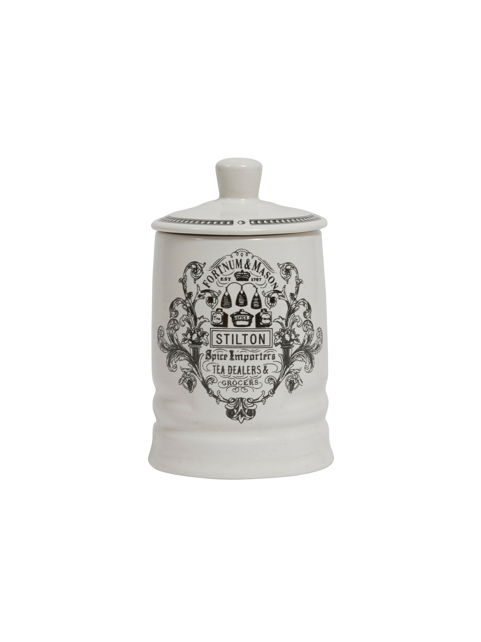 Vintage Mason Jar Kitchenware Set Ceramic / White
