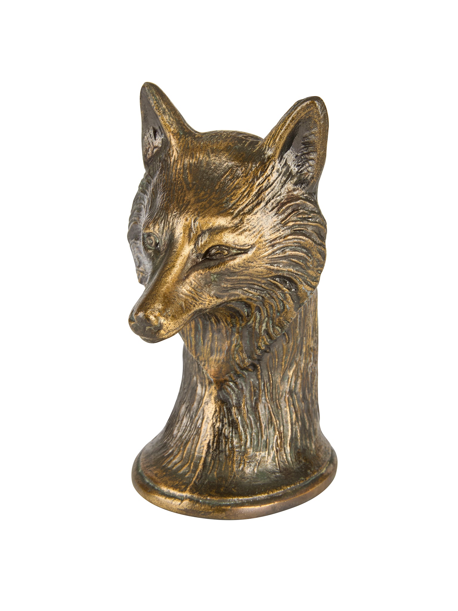Vintage Fox Brass Bottle Opener Weston Table