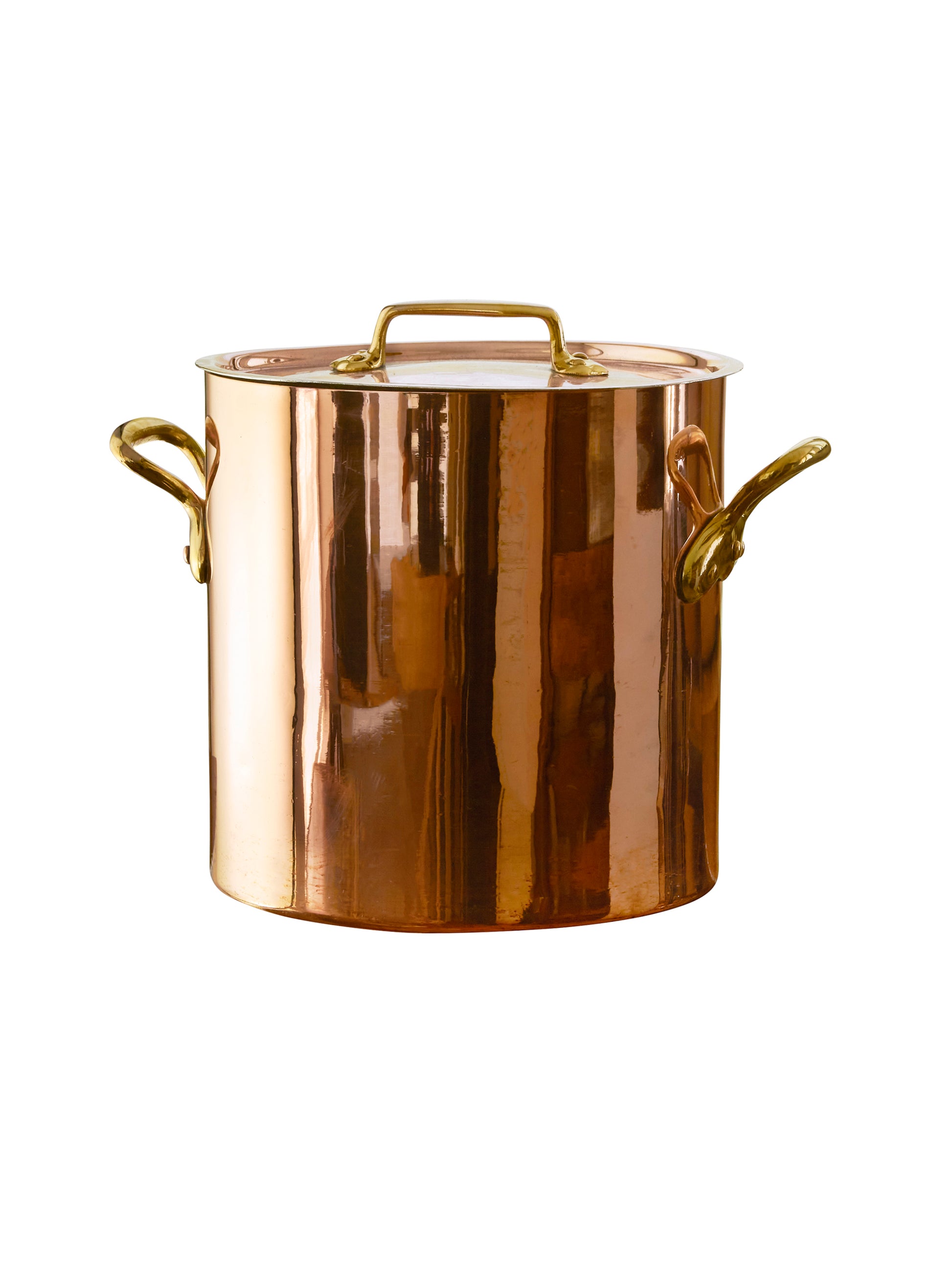 Shop the Vintage 1890s Small French Copper Stockpot at Weston Table