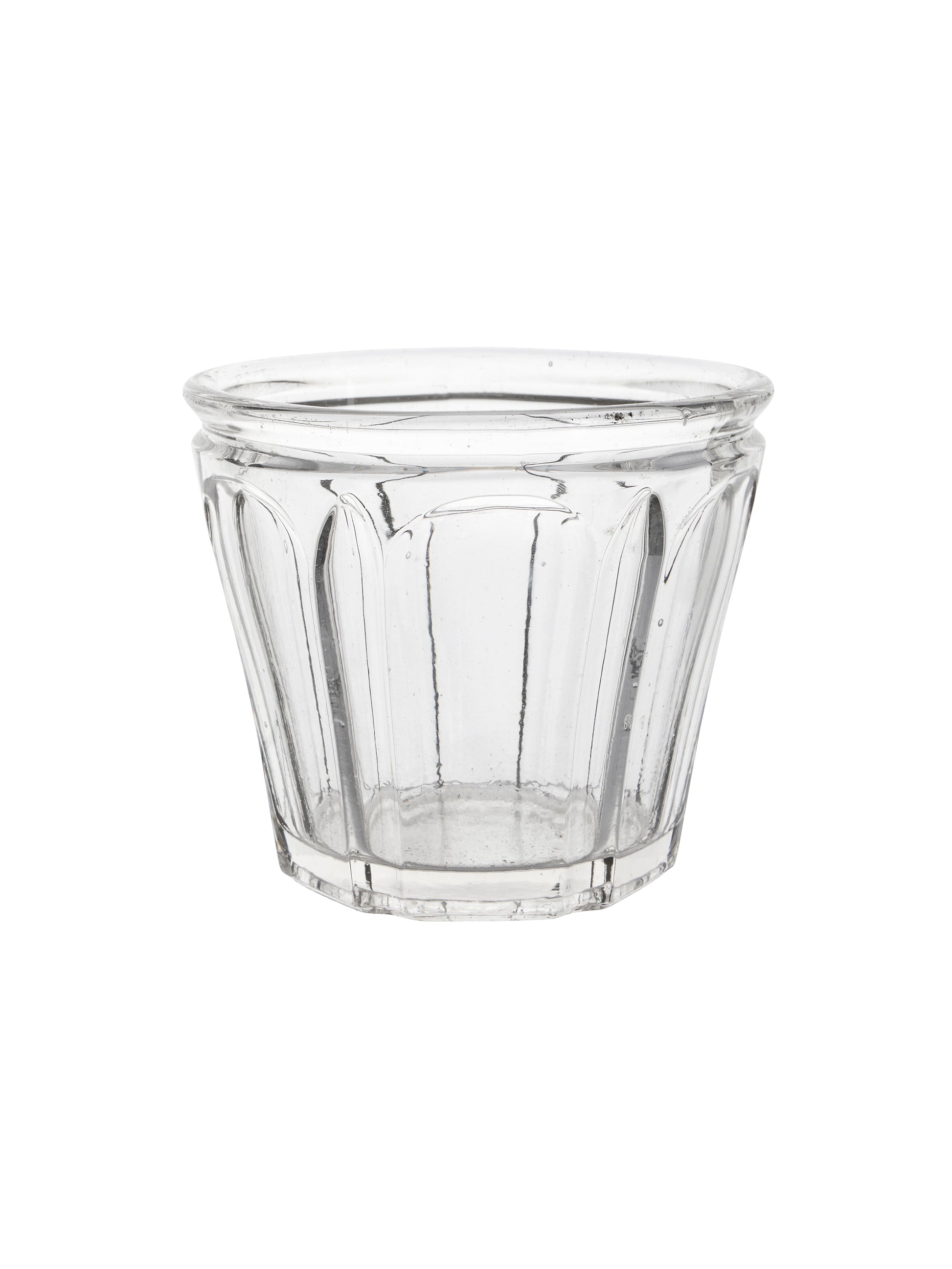 Vintage French Glass Jelly Jar Weston Table
