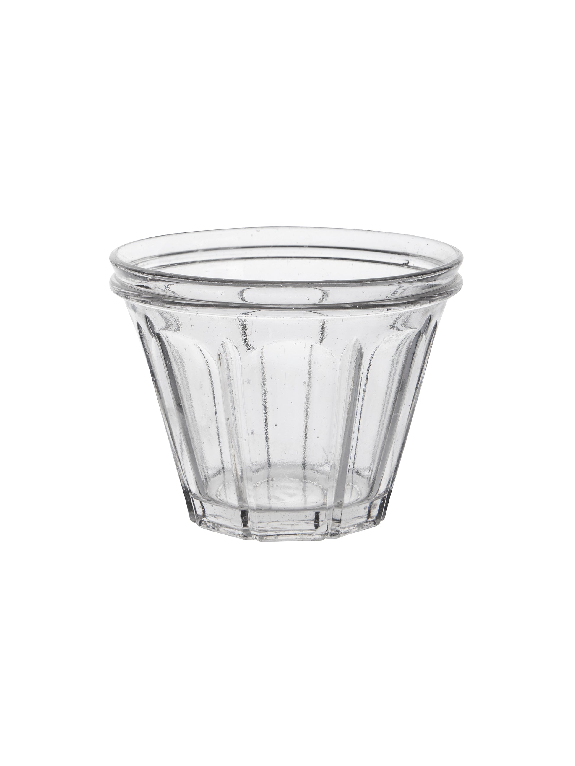 Vintage French Glass Jelly Jar Weston Table