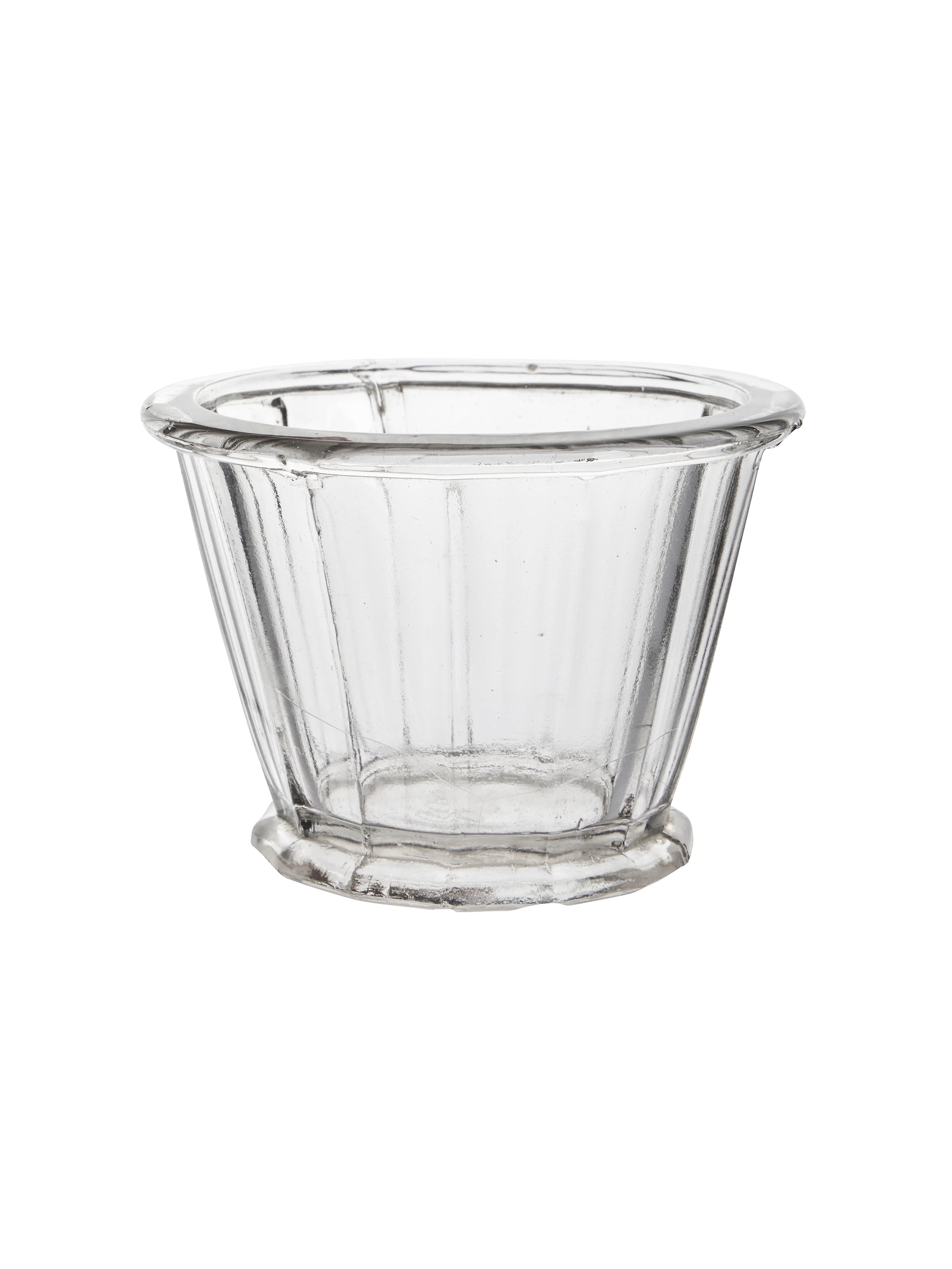 Vintage French Glass Jelly Jar Weston Table