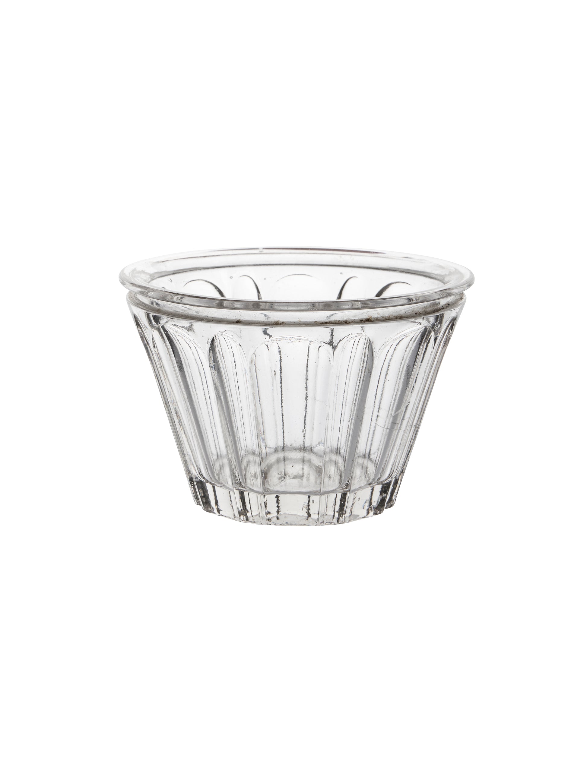 Vintage French Glass Jelly Jar Weston Table
