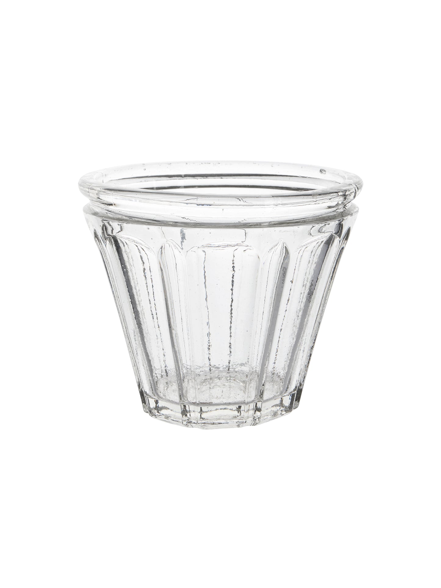 Vintage French Glass Jelly Jar Weston Table