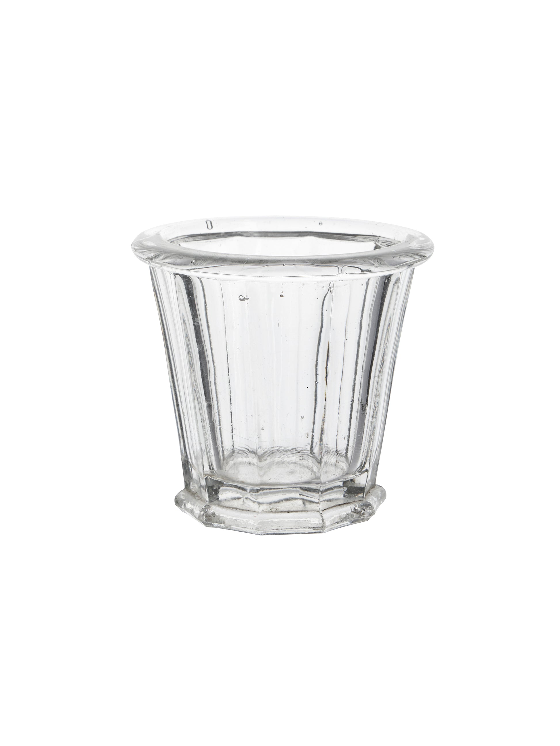 Vintage French Glass Jelly Jar Weston Table