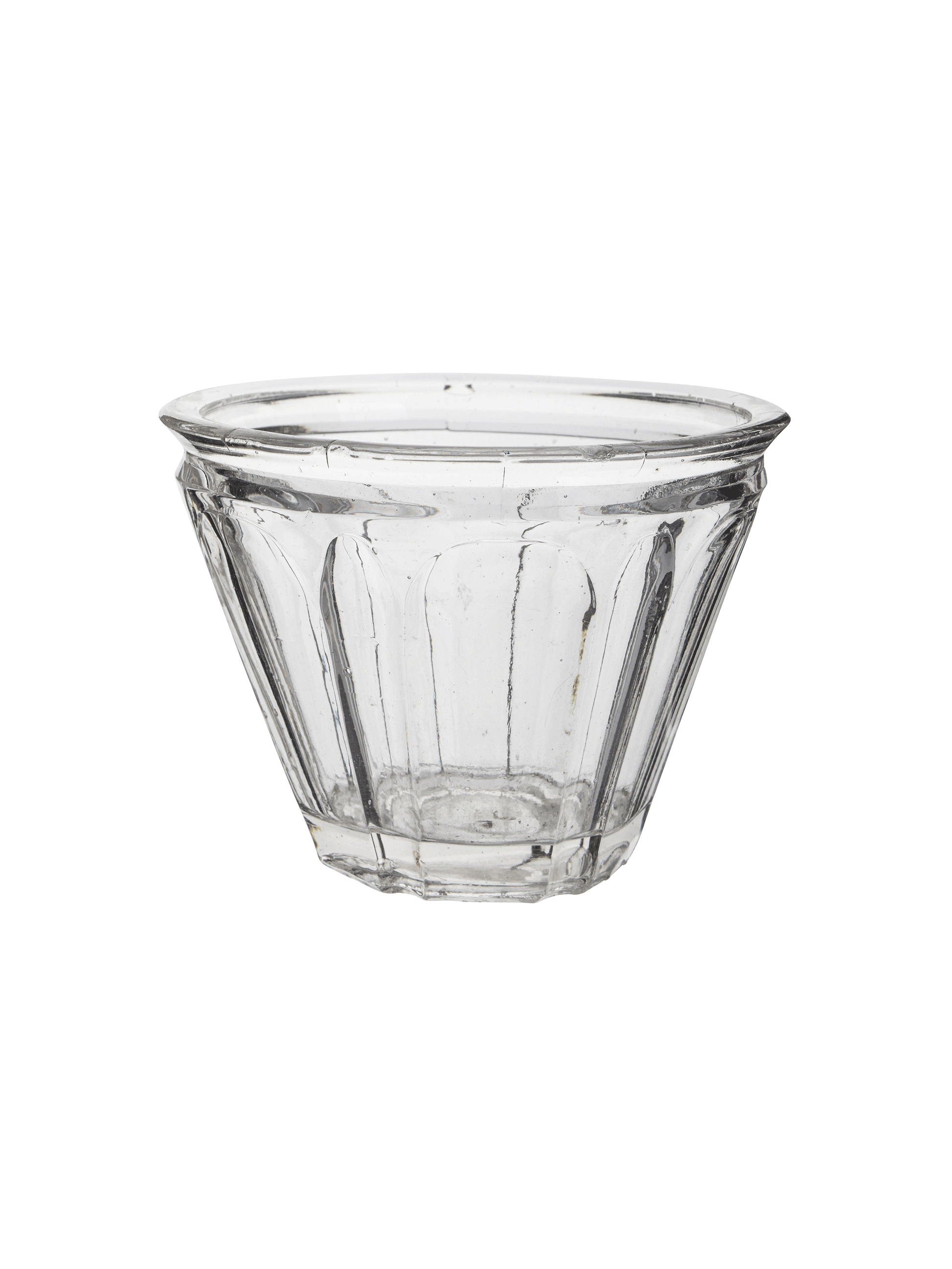 Vintage French Glass Jelly Jar Weston Table