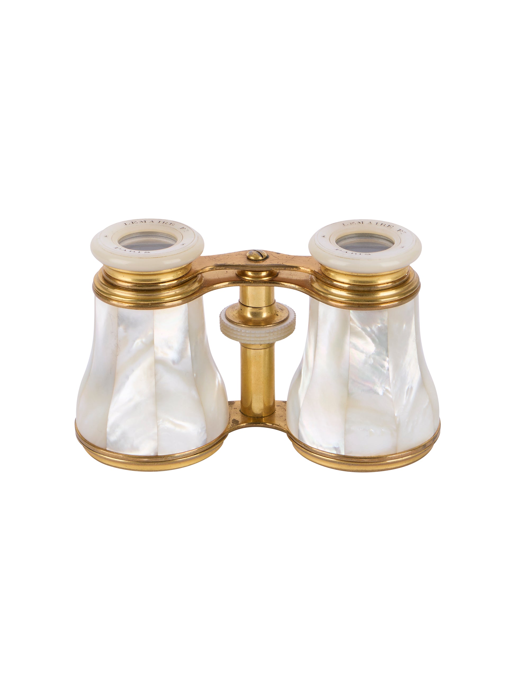 Vintage  French Mother of Pearl Opera Glasses Ten Weston Table