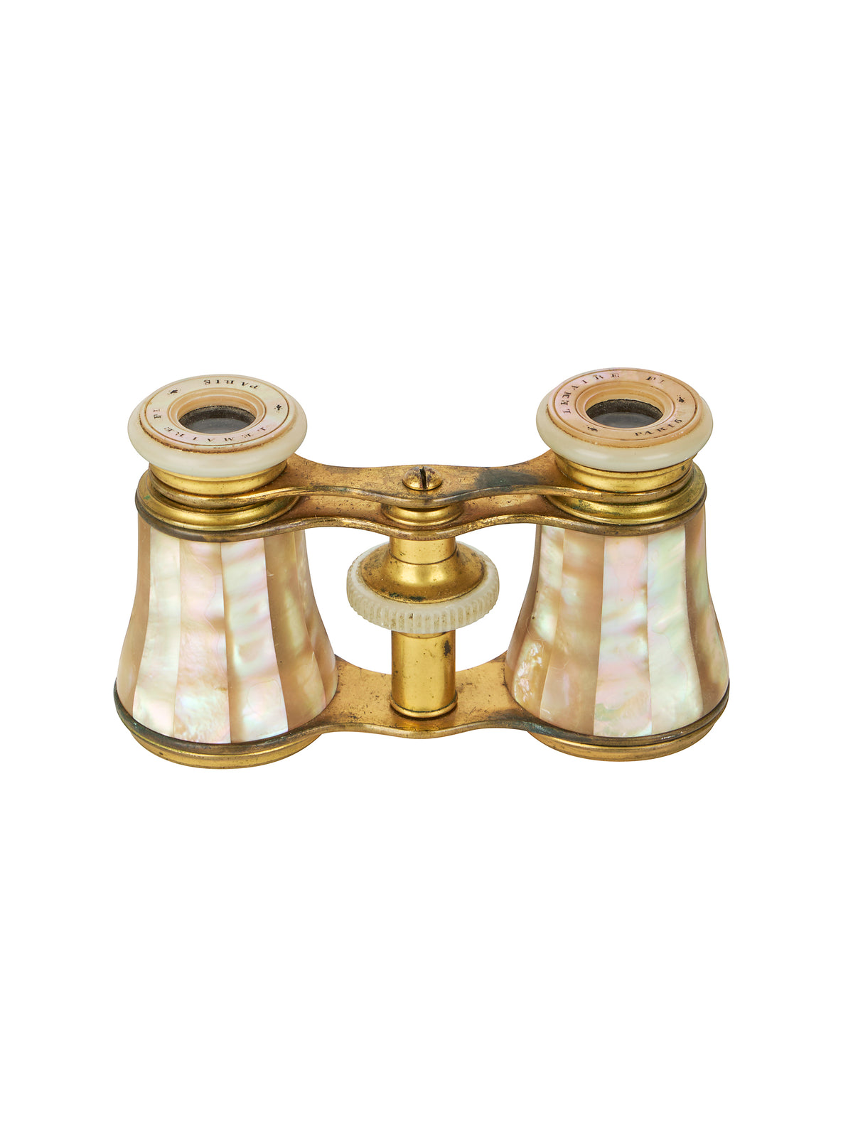 Vintage French Mother of Pearl Opera Glasses Three Weston Table