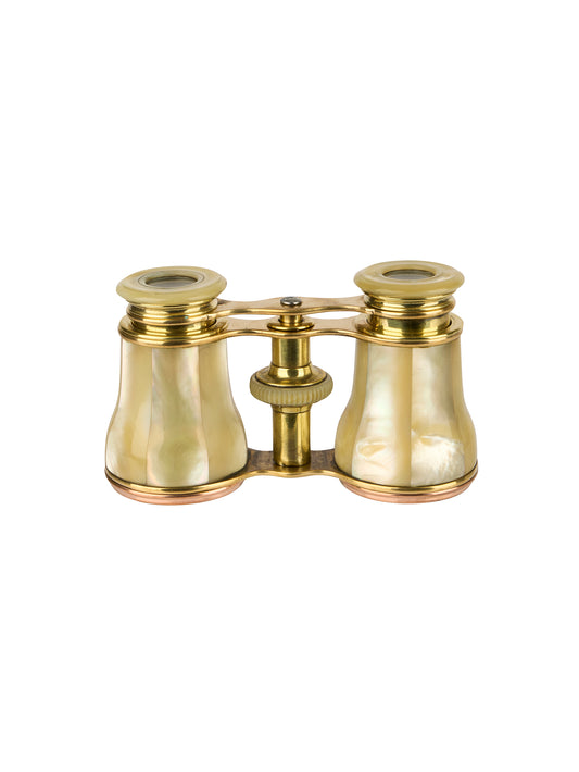 Vintage French Mother of Pearl Opera Glasses One Weston Table