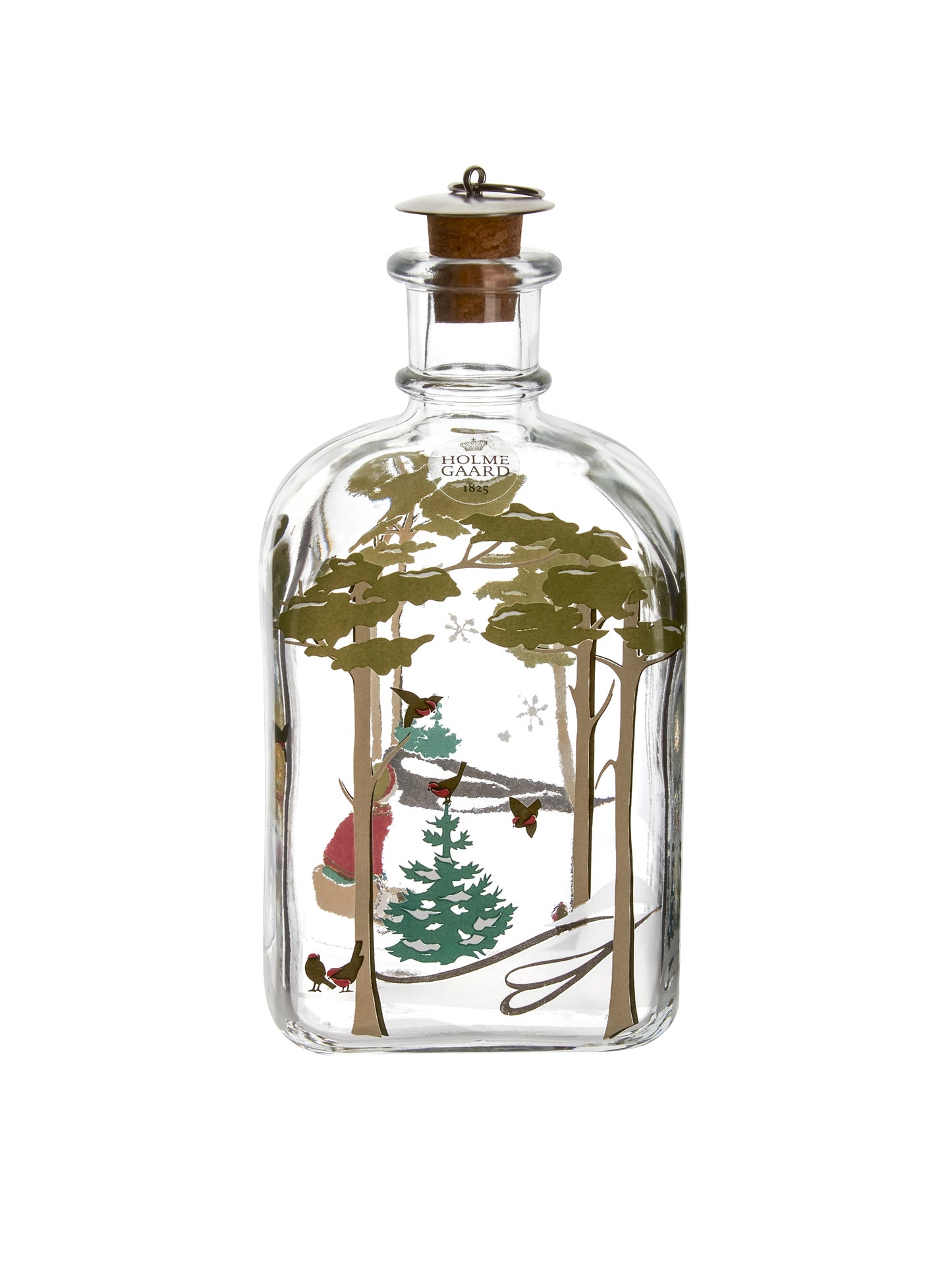 Vintage Girl with Skates in Woods Decanter Weston Table