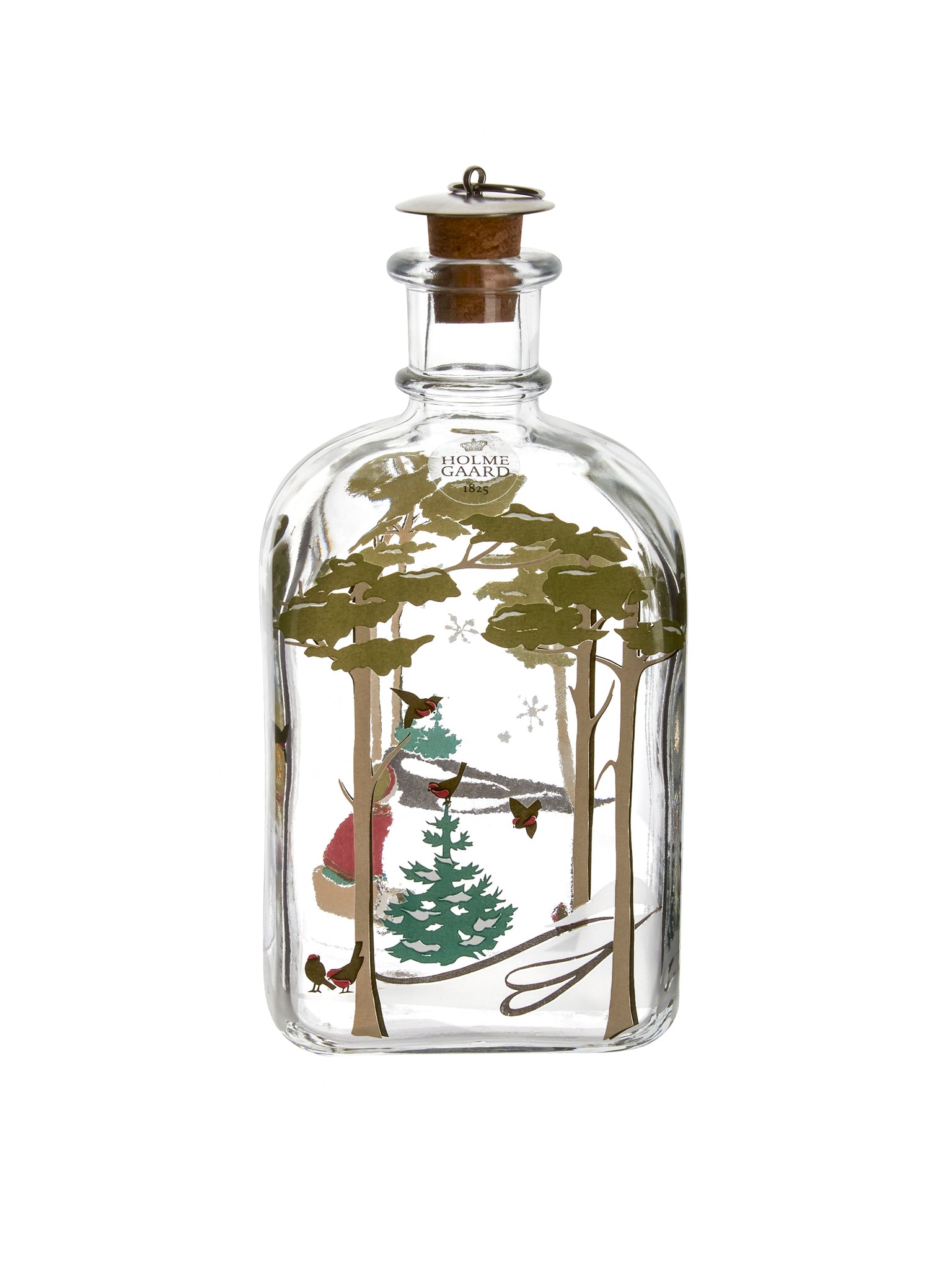 Vintage Girl with Skates in Woods Decanter Weston Table