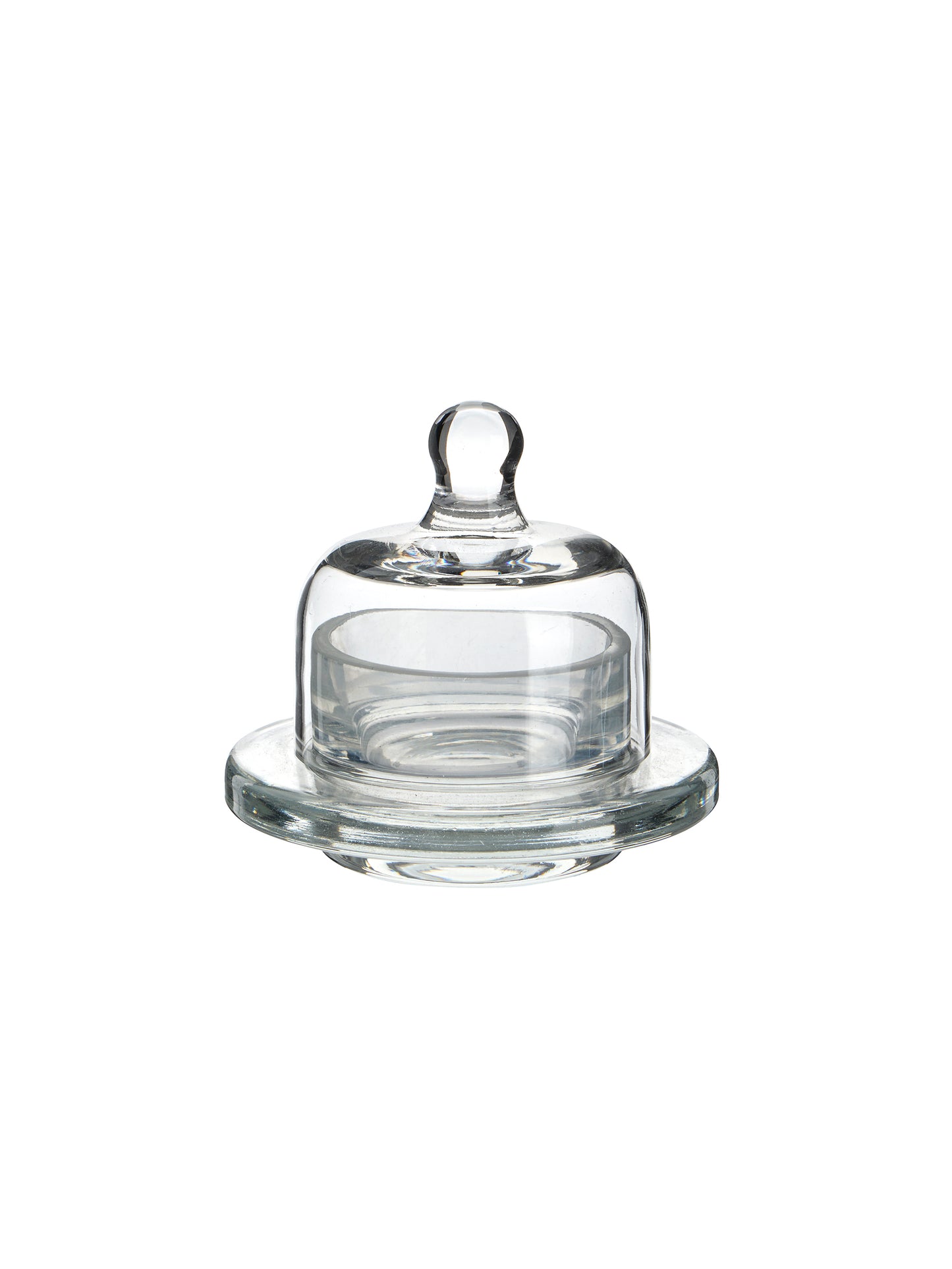 Vintage Glass Butter Cloche Weston Table
